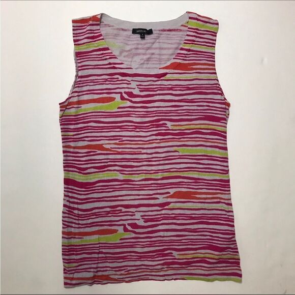 Lafayette 148 colorful tank top - Picture 1 of 6